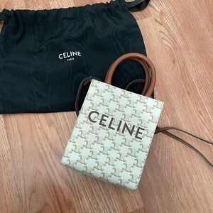 Celine Mini Cabas in Triomphe